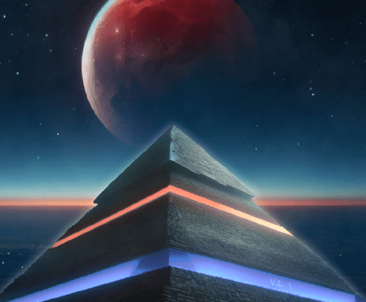 Neon Pyramid